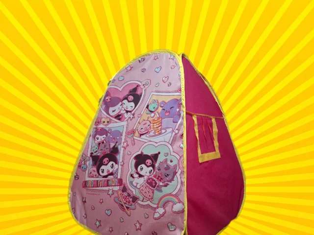 پرفروشترین چادر بازی سال؛ چادر بازی کرومی با طراحی خاص و کودکپسند