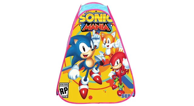 چادر بازی کودک مدل سونیک SONIC کد 1